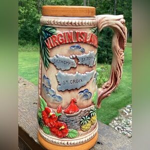 🍺 Virgin Islands, St. Thomas 🌴St. John 🍍
St. Croix 🏝️   Beer Steins Vintage